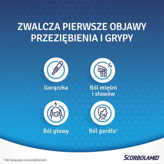 Scorbolamid 300 mg +100 mg + 5 mg, 40 tabletek drażowanych - 4 - zdjęcie produktu