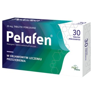 Pelafen Med 20 mg, 30 tabletek powlekanych - zdjęcie produktu