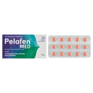 Pelafen Med 20 mg, 30 tabletek powlekanych - 2 - zdjęcie produktu
