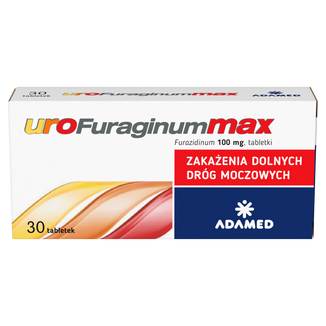 UroFuraginum Max 100 mg, 30 tabletek - 3 - zdjęcie produktu
