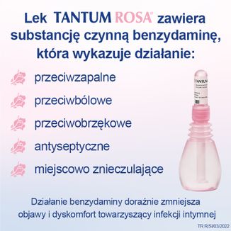 Tantum Rosa 1 mg/ml, 140 ml x 5 butelek USZKODZONE OPAKOWANIE - 3 - zdjęcie produktu