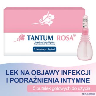 Tantum Rosa 1 mg/ml, 140 ml x 5 butelek - 2 - zdjęcie produktu