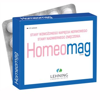 Lehning Homeomag, 45 tabletek - 2 - zdjęcie produktu