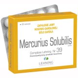 Lehning Mercurius Solubilis Complexe Nr 39, 80 tabletek - miniaturka zdjęcia produktu