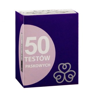 Evercare, testy paskowe do glukometru, 50 sztuk - zdjęcie produktu