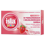 Isla Junior, smak truskawkowy, 20 pastylek - miniaturka zdjęcia produktu