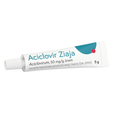 Aciclovir Ziaja 50 mg/ g, krem, 5 g - miniaturka zdjęcia produktu