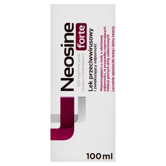 Neosine Forte 500 mg/ 5 ml, syrop, 100 ml USZKODZONE OPAKOWANIE - 2 - zdjęcie produktu