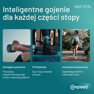 Compeed, plastry na pęcherze, hydrokoloidowe, Mix, 5 sztuk - 5 - zdjęcie produktu
