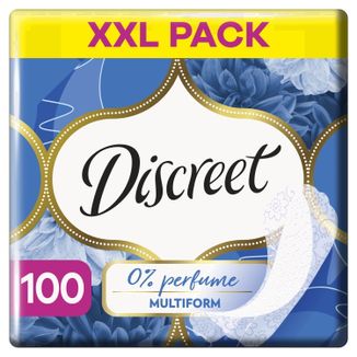 Discreet Air, wkładki higieniczne, bezzapachowe, 100 sztuk - zdjęcie produktu