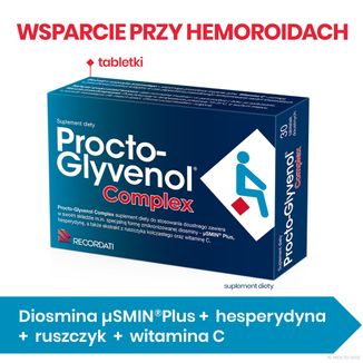 Procto-Glyvenol Complex, 30 tabletek - 2 - zdjęcie produktu