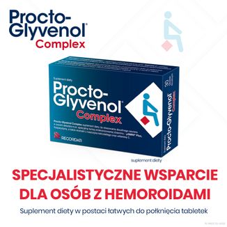 Procto-Glyvenol Complex, 30 tabletek - 3 - zdjęcie produktu