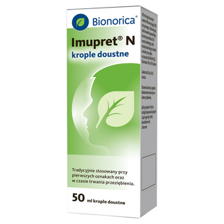 Imupret N, krople doustne, 50 ml KRÓTKA DATA - zdjęcie produktu