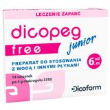 Dicopeg Junior Free, od 6 miesiąca, 5 g x 14 saszetek - miniaturka zdjęcia produktu