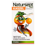 Natursept Med Kaszel, lizaki powyżej 3 lat, smak pomarańczowy, 6 sztuk - miniaturka zdjęcia produktu