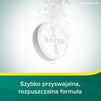Aspirin C Forte 800 mg + 480 mg, 10 tabletek musujących - 6 - zdjęcie produktu