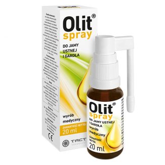 Olit, spray do jamy ustnej i gardła, 20 ml - zdjęcie produktu