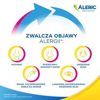 Aleric Deslo Active 2,5 mg, 10 tabletek ulegających rozpadowi w jamie ustnej - 3 - zdjęcie produktu