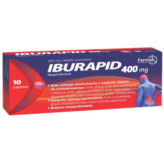 Iburapid 400 mg, 10 tabletek powlekanych - zdjęcie produktu