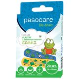 Pasocare Kids Line, plastry dla dzieci, Żabki, 20 sztuk - miniaturka zdjęcia produktu