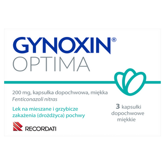 Gynoxin Optima 200 mg, 3 kapsułki dopochwowe miękkie - 2 - zdjęcie produktu