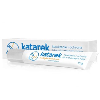 Katarek, nawilżająca maść do nosa, 15 g - zdjęcie produktu