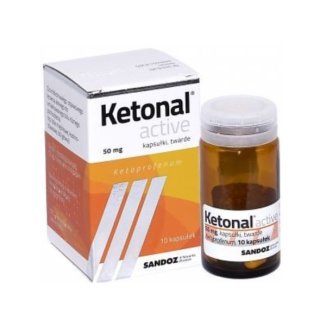 Ketonal Active 50 mg, 10 kapsułek twardych - 2 - zdjęcie produktu