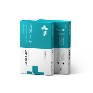 LabHome CRP-Screen, ultraczuły test CRP, 4 zakresy wyniku, diagnostyka podłoża infekcji (wirus czy bakteria), 1 sztuka - 3 - zdjęcie produktu