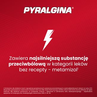 Pyralgina 500 mg, 20 tabletek - 2 - zdjęcie produktu
