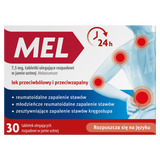 Mel 7,5 mg, 30 tabletek ulegających rozpadowi w jamie ustnej  - miniaturka zdjęcia produktu