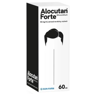 Alocutan Forte 50 mg/ ml, aerozol na skórę, 60 ml USZKODZONE OPAKOWANIE - zdjęcie produktu