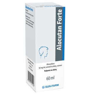 Alocutan Forte 50 mg/ ml, aerozol na skórę, 60 ml - zdjęcie produktu