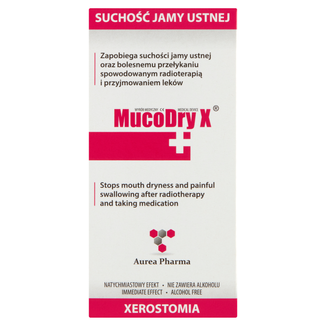 MucoDry X, spray na suchość jamy ustnej, 20 ml - 2 - zdjęcie produktu