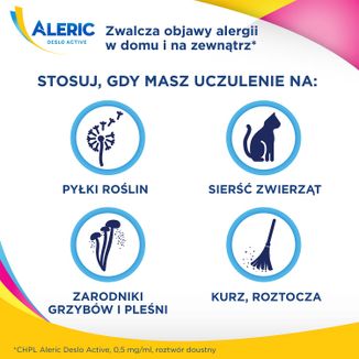 Aleric Deslo Active 0,5 mg/ml, roztwór doustny, 60 ml - 3 - zdjęcie produktu