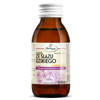 Herbapol Syrop ze ślazu dzikiego z witaminą C, 100 ml - zdjęcie produktu