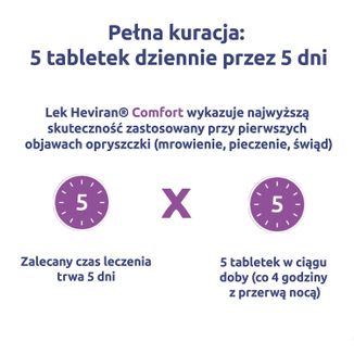 Heviran Comfort 200 mg, 25 tabletek USZKODZONE OPAKOWANIE - 3 Heviran Comfort 200 mg, 25 tabletek USZKODZONE OPAKOWANIE - 3 - zdjęcie produktu