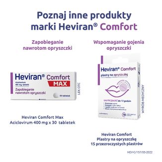Heviran Comfort 200 mg, 25 tabletek USZKODZONE OPAKOWANIE - 4 Heviran Comfort 200 mg, 25 tabletek USZKODZONE OPAKOWANIE - 4 - zdjęcie produktu