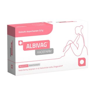 Albivag, globulki dopochwowe, 10 sztuk - zdjęcie produktu