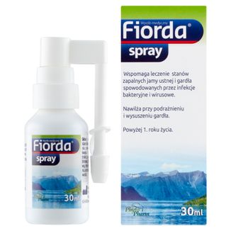 Fiorda Spray, dla dorosłych i dzieci powyżej 1 roku, 30 ml - 2 - zdjęcie produktu