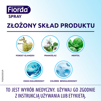 Fiorda Spray, dla dorosłych i dzieci powyżej 1 roku, 30 ml - 6 - zdjęcie produktu