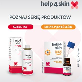 Help4Skin Gojenie Oparzeń, żel hydrokoloidowy, 75 g - 7 - zdjęcie produktu