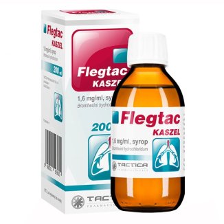 Flegtac Kaszel 1,6 mg/ ml, syrop, 200 ml - zdjęcie produktu