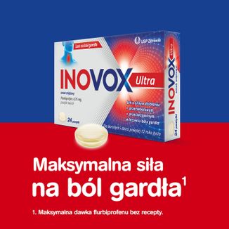 Inovox Ultra 8,75 mg, smak miętowy, 24 pastylki do ssania - 6 - zdjęcie produktu