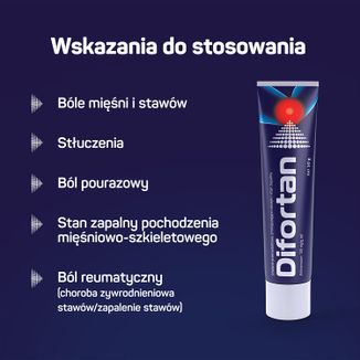 Difortan 100 mg/g, żel, 50 g - 2 - zdjęcie produktu