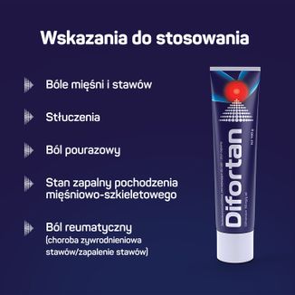 Difortan 100 mg/g, żel, 100 g - 2 - zdjęcie produktu