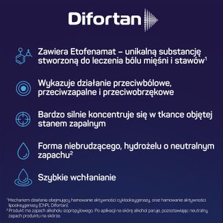 Difortan 100 mg/g, żel, 100 g - 3 - zdjęcie produktu
