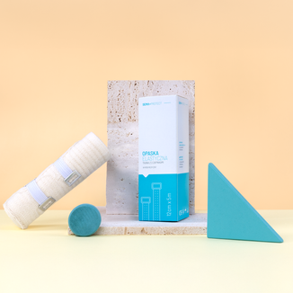 SEMA Protect, opaska elastyczna z 2 zapinkami, 12 cm x 5 m, 1 sztuka USZKODZONE OPAKOWANIE - 2 - zdjęcie produktu