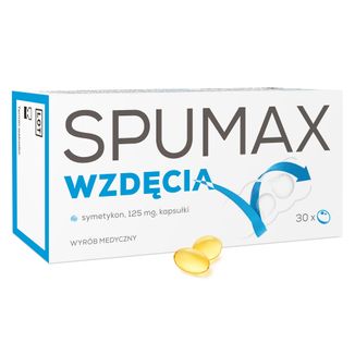 Spumax Wzdęcia, 30 kapsułek - zdjęcie produktu