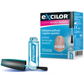 Excilor Leczenie grzybicy paznokci, płyn 3,3 ml - zdjęcie produktu