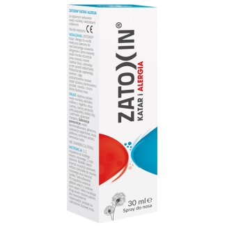 Zatoxin Katar i Alergia, spray do nosa, 30 ml - zdjęcie produktu